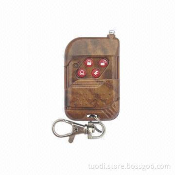 Portable 4 Keys RF Remote Control, 433MHz Frequency